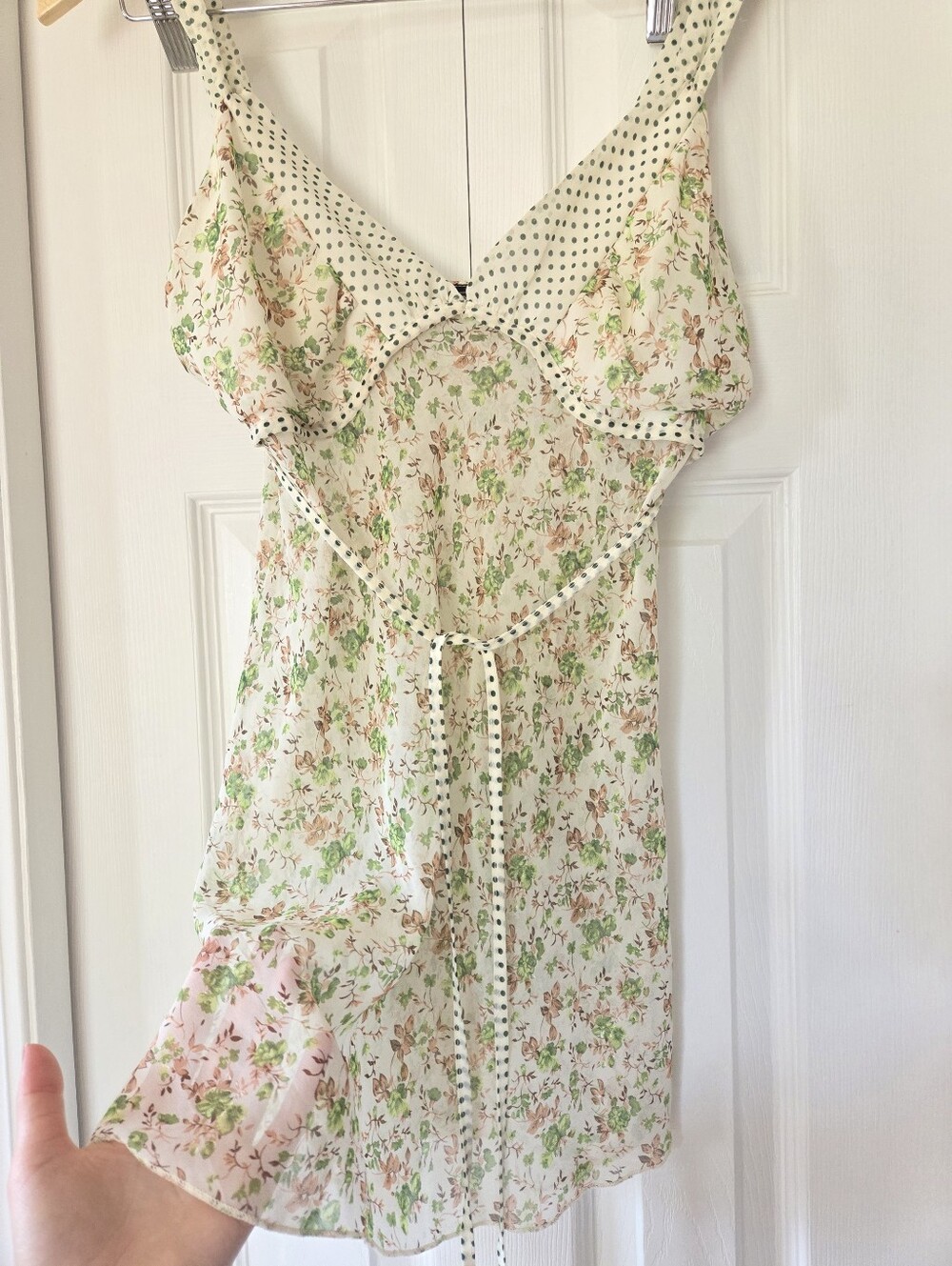 Vixen vintage fairy tie back top